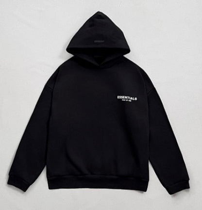 Fear of God ESSENTIALS Hoodie BLACK
